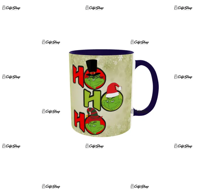 Grinch mode on, cana din ceramica, 330ml, model cgs1805
